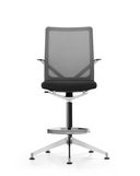 Hochstuhl Bürostuhl Linq mit Fussbügel