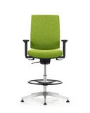 Hochstuhl Bürostuhl Kyra Flex mit Fussring 