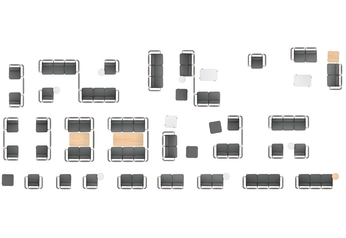Konfigurationsmöglichkeiten Darstellung von oben