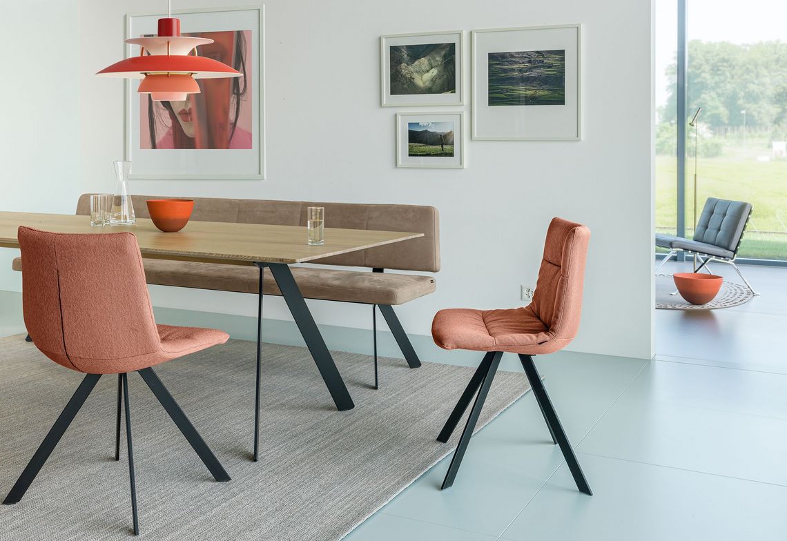 Tisch Barra und Stuhl Marel