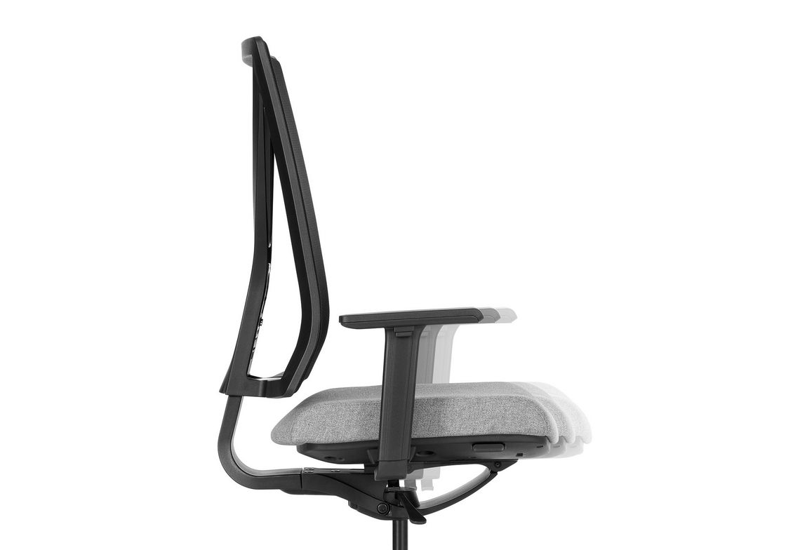 Instellen van de zitdiepte