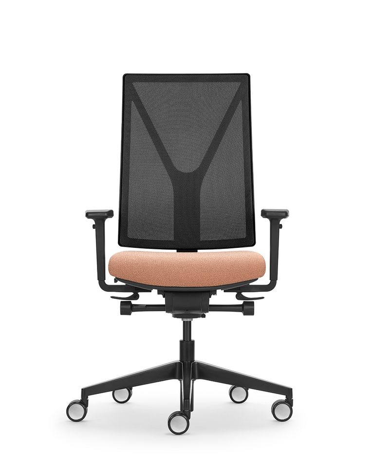 Bürostuhl mit dreidimensionaler Beweglichkeit