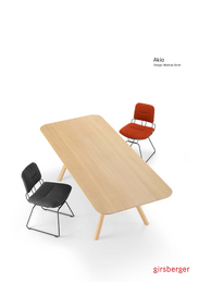 Tafel Akio Home Productbrochure