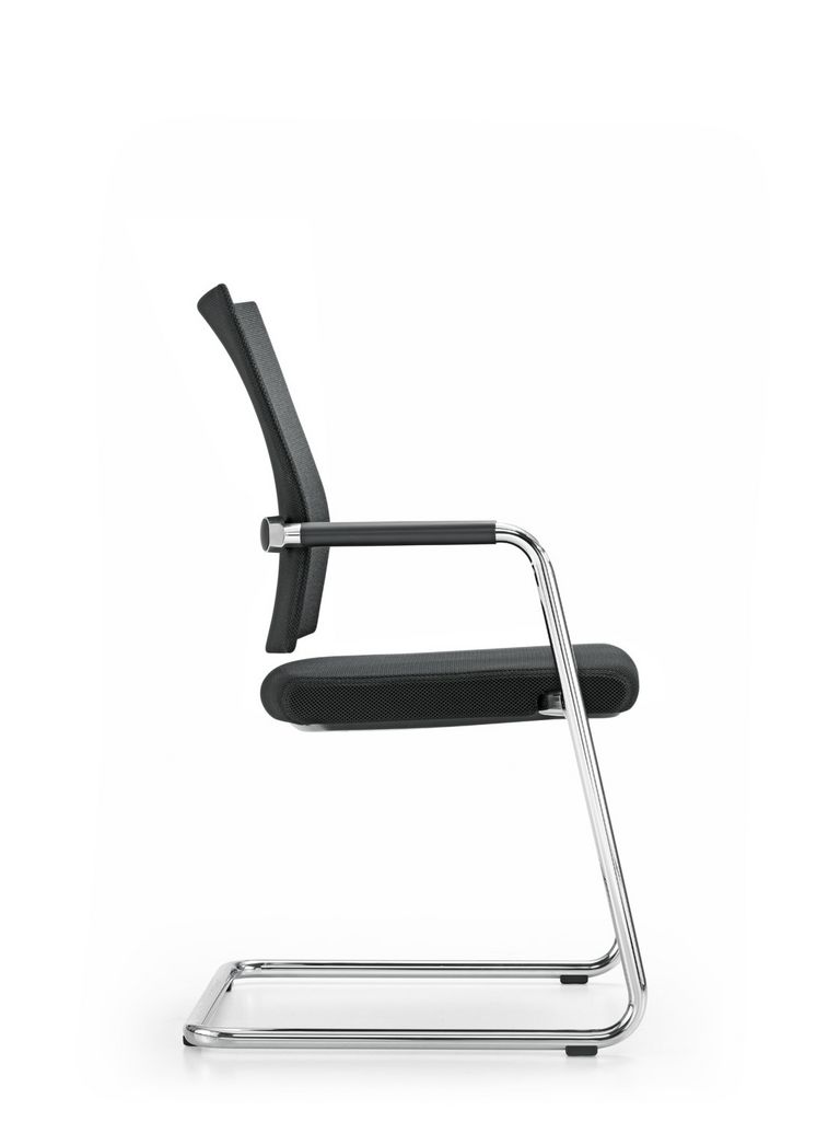 Diagon  Schwingstuhl Rücken Standard Netz, Seitenansicht