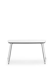 Beistelltisch klein, weiss