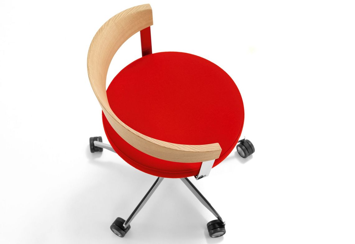 Bürostuhl G 125 mit Rollen