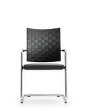 Schwingstuhl mit Rücken Standard Bandgeflecht