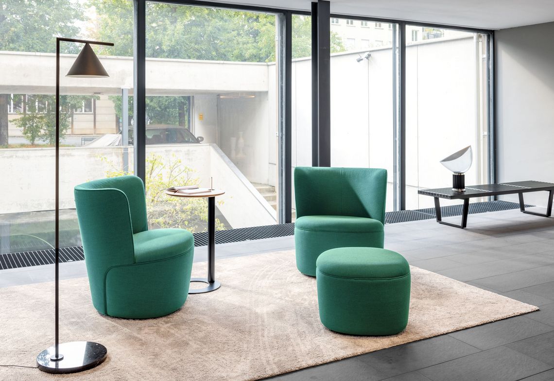 Cina zetel en hocker op kantoor