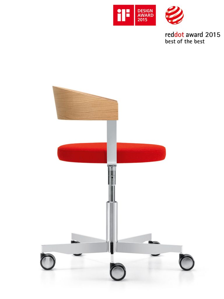 Bürostuhl G 125 Seitenansicht 