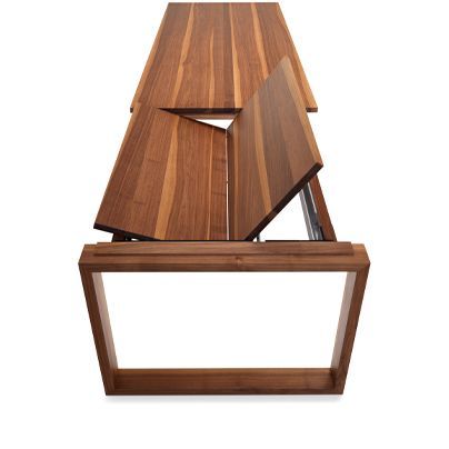 Detailansicht Esstisch ausziehbar Massivholz