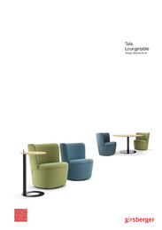 Product specification sheet table Tala