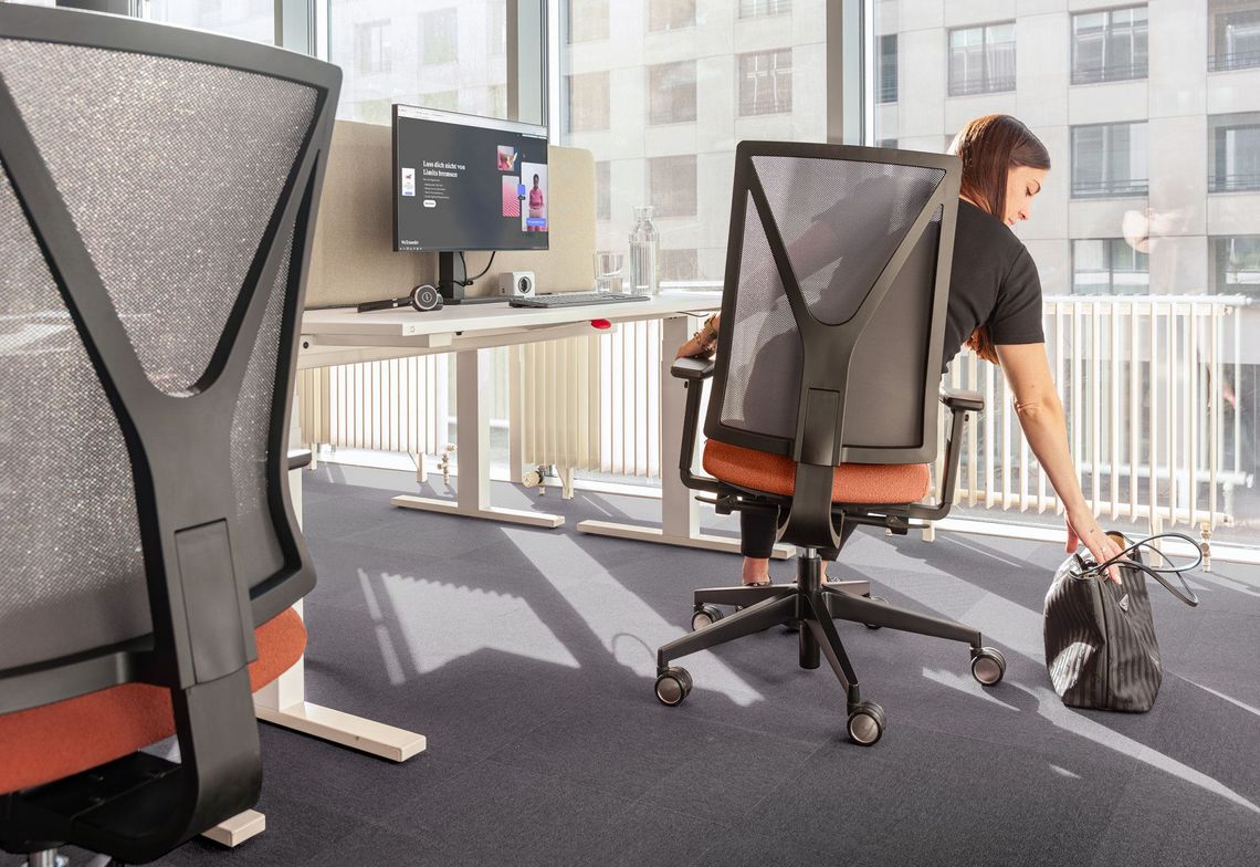 Dreidimensionale Beweglichkeit des Sitzes von Yanos 3D