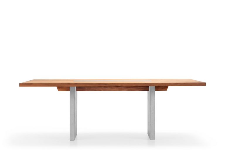 Esstisch Nur auf Betonsockeln