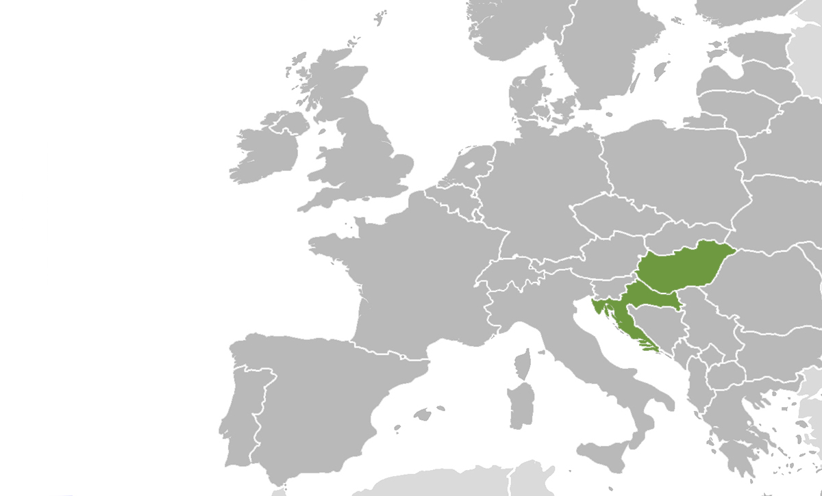 Solid wood table Alteo: Areas of origin Slavonian oak